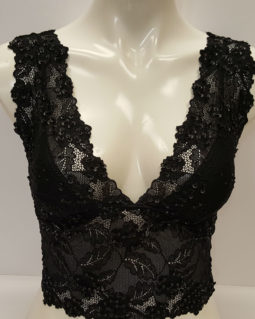 Crop Top - Rambha - Matt Black
