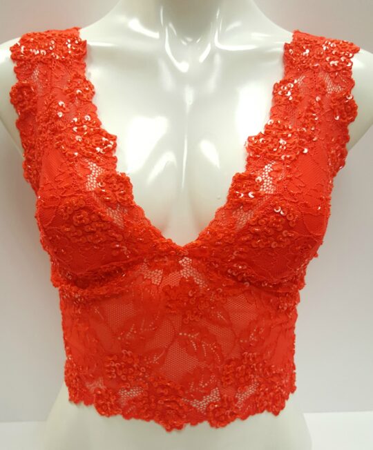 Crop Top - Rambha - Orange